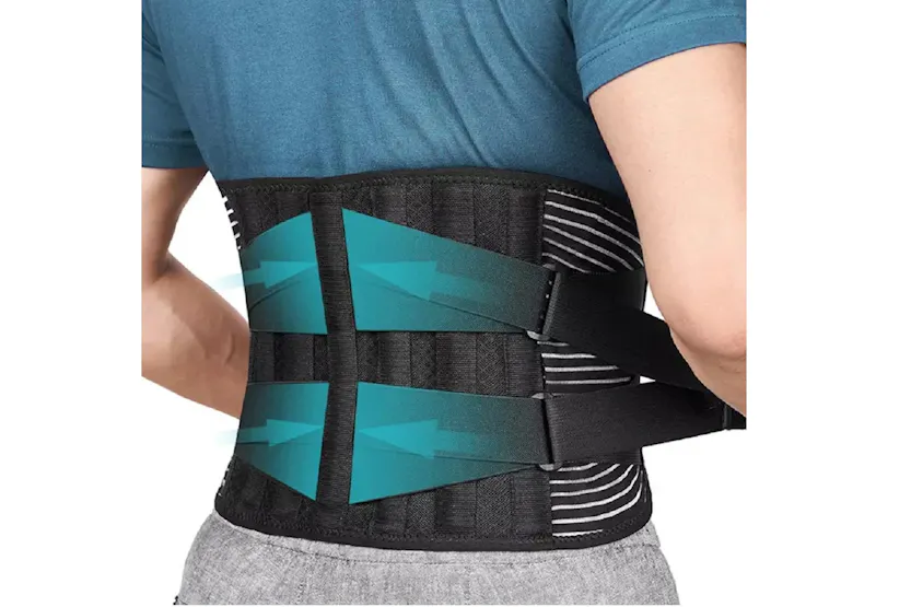 Hemmka Health Back Brace With Power Straps | Joint Support And Straps | Small Hemmka Health Back Brace With Power Straps | Joint Support And Straps | Small