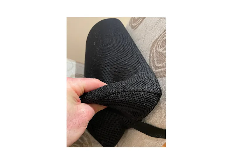 Hemmka Health Memory Foam Soft D-lumbar Roll | Joint Support | Visco Memory Foam | 42x18x10cm Hemmka Health Memory Foam Soft D-lumbar Roll | Joint Support | Visco Memory Foam | 42x18x10cm