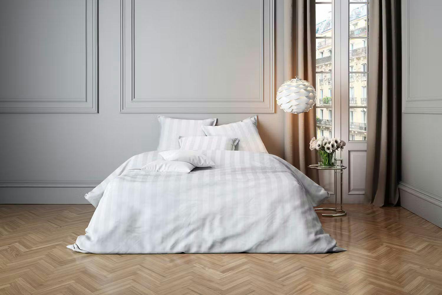 The Linen Room | Sateen Stripe | Pillowcase