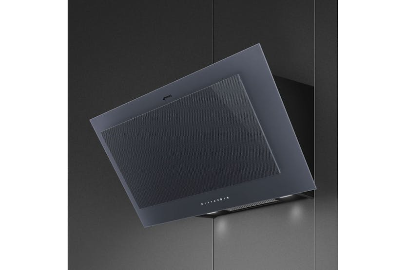 Smeg Linea 90cm Decorative Wall Mount Hood | KV194G | Neptune Grey Smeg Linea 90cm Decorative Wall Mount Hood | KV194G | Neptune Grey