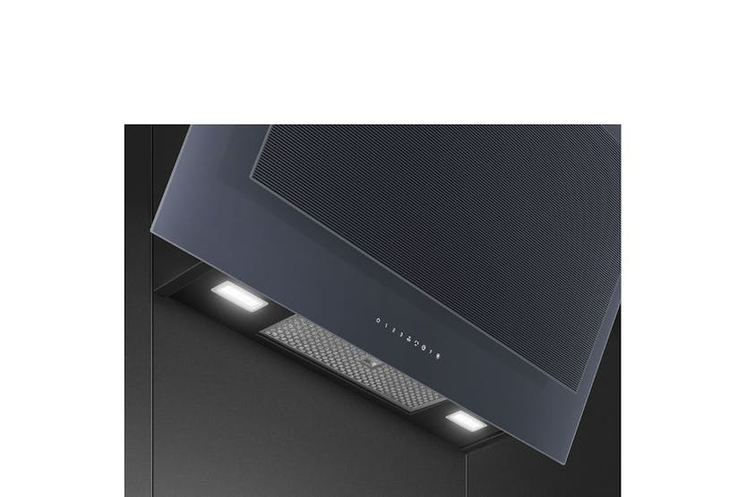 Smeg Linea 90cm Decorative Wall Mount Hood | KV194G | Neptune Grey Smeg Linea 90cm Decorative Wall Mount Hood | KV194G | Neptune Grey