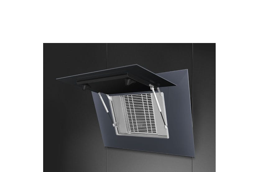 Smeg Linea 90cm Decorative Wall Mount Hood | KV194G | Neptune Grey Smeg Linea 90cm Decorative Wall Mount Hood | KV194G | Neptune Grey