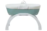 Shnuggle Dreami Moses Basket & Stand | Eucalyptus Shnuggle Dreami Moses Basket & Stand | Eucalyptus