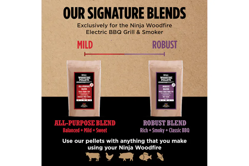 Ninja Woodfire Pellets All-Purpose Blend | XSKOGAPBPL2UK Ninja Woodfire Pellets All-Purpose Blend | XSKOGAPBPL2UK