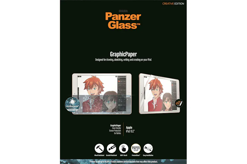 PanzerGlass Graphicpaper Apple iPad 10.2″ Paper Feel Screen Protector Glass PanzerGlass Graphicpaper Apple iPad 10.2″ Paper Feel Screen Protector Glass