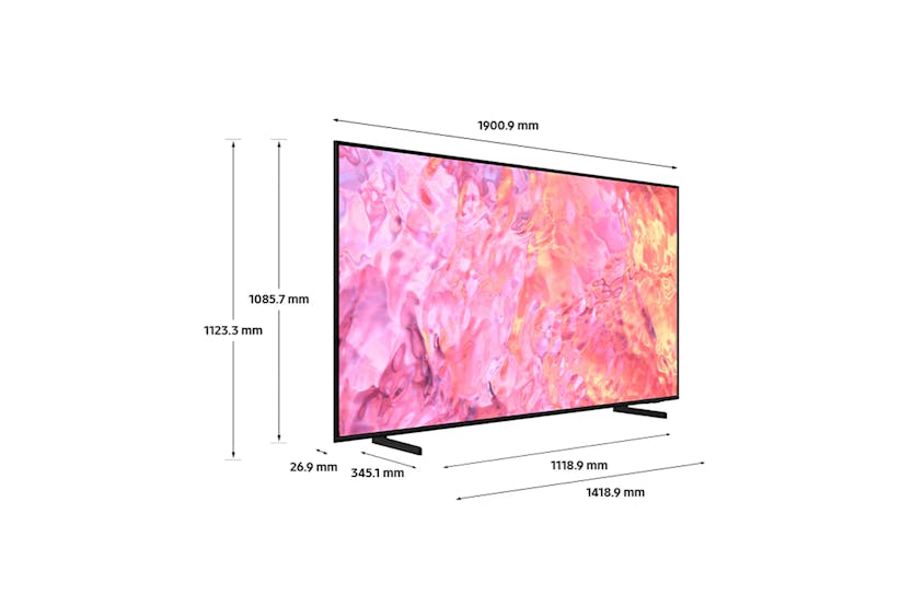 Samsung Q60C 85" 4K HDR QLED Smart TV (2023) | QE85Q60CAUXXU
