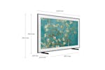 Samsung 55" The Frame Art Mode 4K HDR QLED Smart TV (2023) | QE55LS03BGUXXU