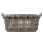 Curver 443839 Laundry Basket Knit 40l Metallic Brown Curver 443839 Laundry Basket Knit 40l Metallic Brown