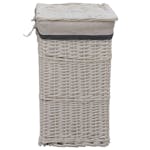 vidaXL 286978 Laundry Basket White Willow vidaXL 286978 Laundry Basket White Willow
