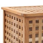 vidaXL 247603 Laundry Bin 39x39x65cm Solid Walnut Wood vidaXL 247603 Laundry Bin 39x39x65cm Solid Walnut Wood