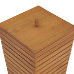vidaXL 289074 Laundry Basket 30x30x45cm Solid Teak Wood vidaXL 289074 Laundry Basket 30x30x45cm Solid Teak Wood