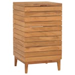 vidaXL 289076 Laundry Basket 40x40x70cm Solid Teak Wood vidaXL 289076 Laundry Basket 40x40x70cm Solid Teak Wood