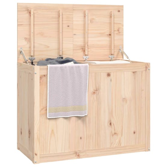 vidaXL 823569 Laundry Box 88.5x44x66cm Solid Wood Pine vidaXL 823569 Laundry Box 88.5x44x66cm Solid Wood Pine