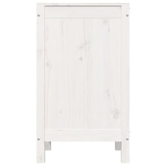 vidaXL 823575 Laundry Box White 44x44x76cm Solid Wood Pine vidaXL 823575 Laundry Box White 44x44x76cm Solid Wood Pine