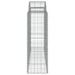 vidaXL 3146343 Arched Gabion Baskets 4 Pcs 200x50x120/140cm Galvanised Iron vidaXL 3146343 Arched Gabion Baskets 4 Pcs 200x50x120/140cm Galvanised Iron