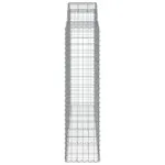 vidaXL 3146385 Arched Gabion Baskets 4 Pcs 200x50x160/180cm Galvanised Iron vidaXL 3146385 Arched Gabion Baskets 4 Pcs 200x50x160/180cm Galvanised Iron