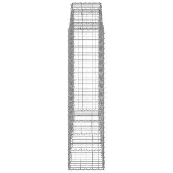 vidaXL 3146386 Arched Gabion Baskets 5 Pcs 200x50x160/180cm Galvanised Iron vidaXL 3146386 Arched Gabion Baskets 5 Pcs 200x50x160/180cm Galvanised Iron
