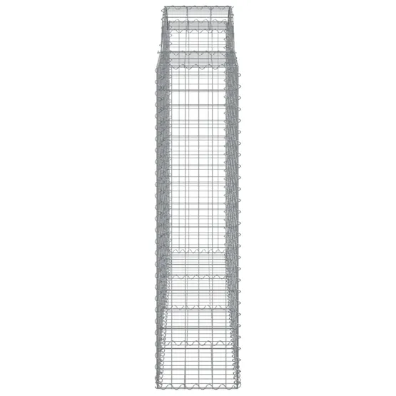 vidaXL 3146387 Arched Gabion Baskets 6 Pcs 200x50x160/180cm Galvanised Iron vidaXL 3146387 Arched Gabion Baskets 6 Pcs 200x50x160/180cm Galvanised Iron