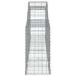 vidaXL 3146488 Arched Gabion Baskets 5 Pcs 300x30x60/80cm Galvanised Iron vidaXL 3146488 Arched Gabion Baskets 5 Pcs 300x30x60/80cm Galvanised Iron
