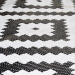 Bo-camp 428634 Outdoor Rug "chill Mat Lewisham M" 2x1.8 M Black And White Bo-camp 428634 Outdoor Rug "chill Mat Lewisham M" 2x1.8 M Black And White