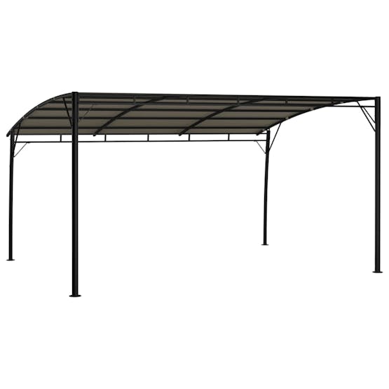 vidaXL 312255 Garden Sunshade Awning 4x3x2.55 M Taupe vidaXL 312255 Garden Sunshade Awning 4x3x2.55 M Taupe