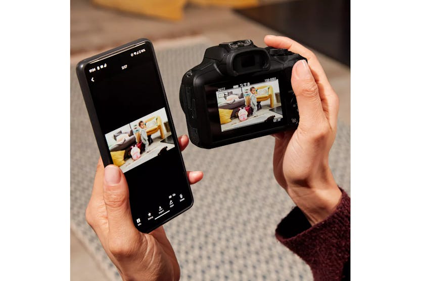 Canon EOS R100 RF-S 18-45mm Lens Mirrorless Camera | Black Canon EOS R100 RF-S 18-45mm Lens Mirrorless Camera | Black