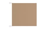 vidaXL 148432 Vertical Awning Taupe 250x420cm Oxford Fabric vidaXL 148432 Vertical Awning Taupe 250x420cm Oxford Fabric