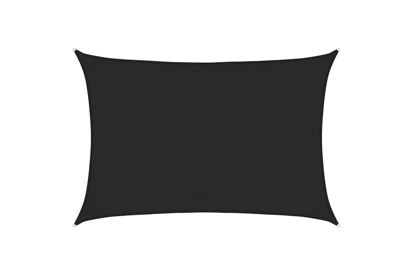 vidaXL 311736 Sunshade Sail 160 G/m² Black 3.5x4.5 M Hdpe vidaXL 311736 Sunshade Sail 160 G/m² Black 3.5x4.5 M Hdpe