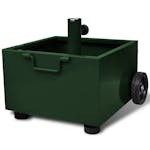 vidaXL 40906 Outdoor Umbrella Stand Plant Pot Green vidaXL 40906 Outdoor Umbrella Stand Plant Pot Green