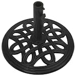 vidaXL 317768 Umbrella Base Black 44x44x32cm Cast Iron vidaXL 317768 Umbrella Base Black 44x44x32cm Cast Iron
