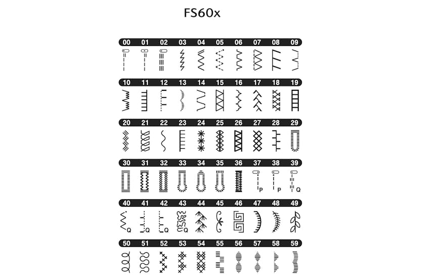 Brother FS60XZU1 Sewing Machine Brother FS60XZU1 Sewing Machine