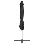 vidaXL 276337 Outdoor Umbrella With Portable Base Anthracite vidaXL 276337 Outdoor Umbrella With Portable Base Anthracite