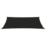 vidaXL 311726 Sunshade Sail 160 G/m² Black 2x5 M Hdpe vidaXL 311726 Sunshade Sail 160 G/m² Black 2x5 M Hdpe