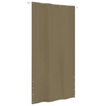 vidaXL 148526 Balcony Screen Taupe 140x240cm Oxford Fabric vidaXL 148526 Balcony Screen Taupe 140x240cm Oxford Fabric