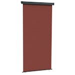 vidaXL Balcony Side Awning 122x250cm Brown vidaXL Balcony Side Awning 122x250cm Brown