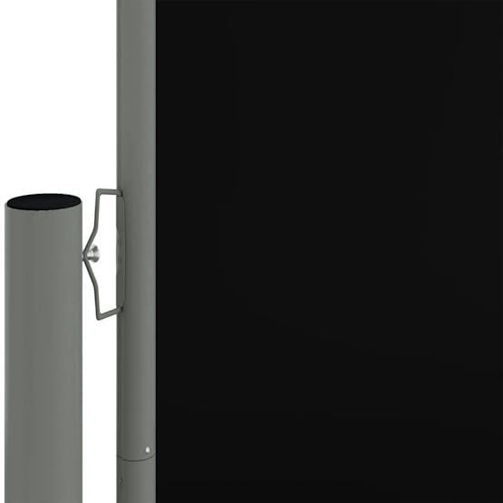 vidaXL 317982 Retractable Side Awning Black 117x600cm vidaXL 317982 Retractable Side Awning Black 117x600cm