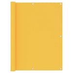 vidaXL 135028 Balcony Screen Yellow 120x300cm Oxford Fabric vidaXL 135028 Balcony Screen Yellow 120x300cm Oxford Fabric