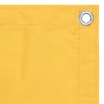 vidaXL 135028 Balcony Screen Yellow 120x300cm Oxford Fabric vidaXL 135028 Balcony Screen Yellow 120x300cm Oxford Fabric