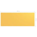 vidaXL 135028 Balcony Screen Yellow 120x300cm Oxford Fabric vidaXL 135028 Balcony Screen Yellow 120x300cm Oxford Fabric