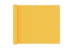 vidaXL 135023 Balcony Screen Yellow 75x600cm Oxford Fabric vidaXL 135023 Balcony Screen Yellow 75x600cm Oxford Fabric