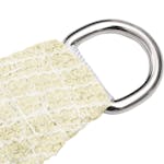 vidaXL 311202 Sunshade Sail 160 G/m² Cream 3.5x3.5x4.9 M Hdpe vidaXL 311202 Sunshade Sail 160 G/m² Cream 3.5x3.5x4.9 M Hdpe