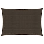 vidaXL 311779 Sunshade Sail 160 G/m² Brown 2x4 M Hdpe vidaXL 311779 Sunshade Sail 160 G/m² Brown 2x4 M Hdpe