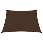 vidaXL 135801 Sunshade Sail Oxford Fabric Square 5x5 M Brown vidaXL 135801 Sunshade Sail Oxford Fabric Square 5x5 M Brown