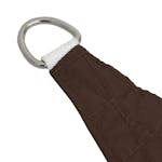 vidaXL 135801 Sunshade Sail Oxford Fabric Square 5x5 M Brown vidaXL 135801 Sunshade Sail Oxford Fabric Square 5x5 M Brown