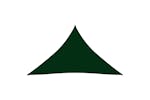 vidaXL 135505 Sunshade Sail Oxford Fabric Triangular 3.5x3.5x4.9 M Dark Green vidaXL 135505 Sunshade Sail Oxford Fabric Triangular 3.5x3.5x4.9 M Dark Green
