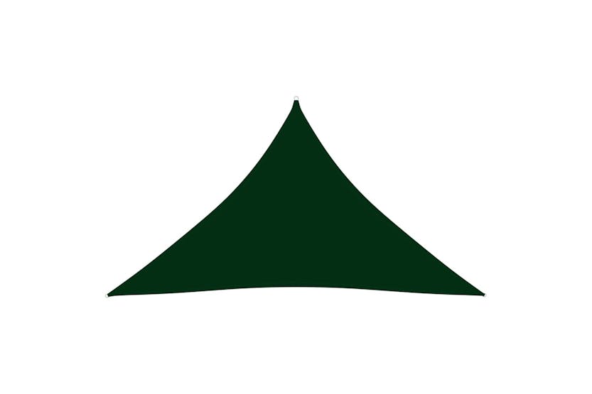 vidaXL 135505 Sunshade Sail Oxford Fabric Triangular 3.5x3.5x4.9 M Dark Green vidaXL 135505 Sunshade Sail Oxford Fabric Triangular 3.5x3.5x4.9 M Dark Green
