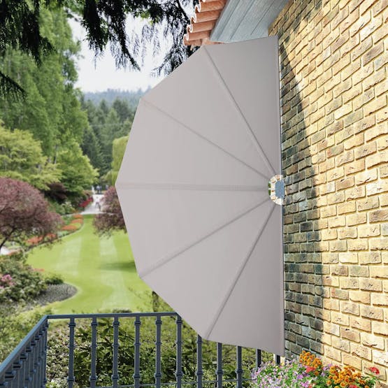 vidaXL 44577 Collapsible Terrace Side Awning Cream 160cm vidaXL 44577 Collapsible Terrace Side Awning Cream 160cm