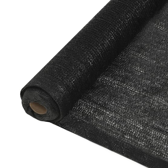 vidaXL 313044 Privacy Net Hdpe 1.5x10 M Black 150 G/m² vidaXL 313044 Privacy Net Hdpe 1.5x10 M Black 150 G/m²