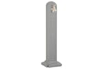 vidaXL 316183 Garden Tanker With Faucet Light Grey Stone Look vidaXL 316183 Garden Tanker With Faucet Light Grey Stone Look
