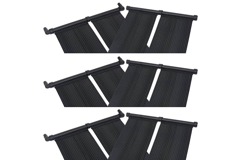 vidaXL 3079663 Solar Pool Heater Panel 6 Pcs 80x310cm vidaXL 3079663 Solar Pool Heater Panel 6 Pcs 80x310cm